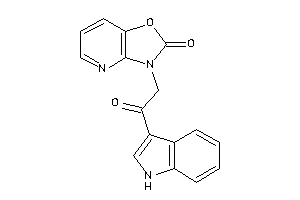 3-[2-(1H-indol-3-yl)-2-keto-ethyl]oxazolo[4,5-b]pyridin-2-one