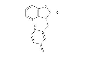 3-[(4-keto-1H-pyridin-2-yl)methyl]oxazolo[4,5-b]pyridin-2-one