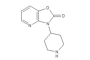 3-(4-piperidyl)oxazolo[4,5-b]pyridin-2-one