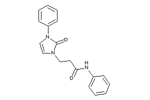 3-(2-keto-3-phenyl-4-imidazolin-1-yl)-N-phenyl-propionamide