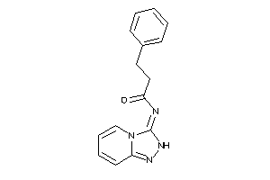 3-phenyl-N-(2H-[1,2,4]triazolo[4,3-a]pyridin-3-ylidene)propionamide