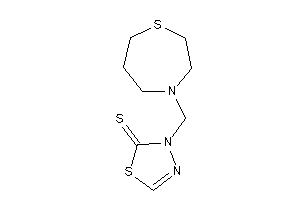 3-(1,4-thiazepan-4-ylmethyl)-1,3,4-thiadiazole-2-thione