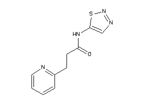 Image of 3-(2-pyridyl)-N-(thiadiazol-5-yl)propionamide