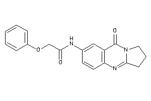 N-(9-keto-2,3-dihydro-1H-pyrrolo[2,1-b]quinazolin-7-yl)-2-phenoxy-acetamide