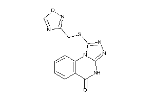 Image of 1-(1,2,4-oxadiazol-3-ylmethylthio)-4H-[1,2,4]triazolo[4,3-a]quinazolin-5-one