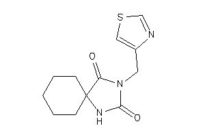 Image of 3-(thiazol-4-ylmethyl)-1,3-diazaspiro[4.5]decane-2,4-quinone