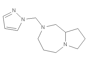 Image of 2-(pyrazol-1-ylmethyl)-1,3,4,5,7,8,9,9a-octahydropyrrolo[1,2-a][1,4]diazepine