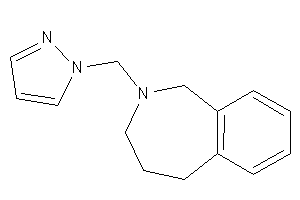 2-(pyrazol-1-ylmethyl)-1,3,4,5-tetrahydro-2-benzazepine