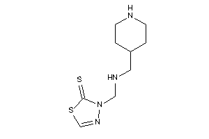 3-[(4-piperidylmethylamino)methyl]-1,3,4-thiadiazole-2-thione