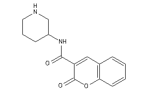 2-keto-N-(3-piperidyl)chromene-3-carboxamide
