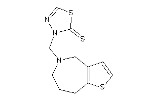3-(4,6,7,8-tetrahydrothieno[3,2-c]azepin-5-ylmethyl)-1,3,4-thiadiazole-2-thione