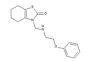 Image of 3-[(2-phenoxyethylamino)methyl]-4,5,6,7-tetrahydro-1,3-benzothiazol-2-one