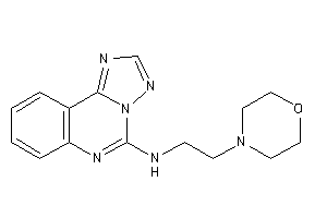 Image of 2-morpholinoethyl([1,2,4]triazolo[1,5-c]quinazolin-5-yl)amine
