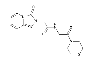 N-(2-keto-2-morpholino-ethyl)-2-(3-keto-[1,2,4]triazolo[4,3-a]pyridin-2-yl)acetamide