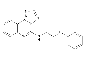 2-phenoxyethyl([1,2,4]triazolo[1,5-c]quinazolin-5-yl)amine