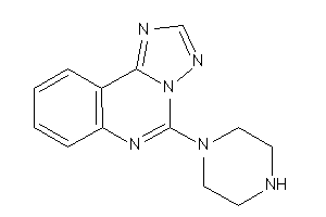 Image of 5-piperazino-[1,2,4]triazolo[1,5-c]quinazoline