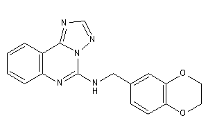 Image of 2,3-dihydro-1,4-benzodioxin-7-ylmethyl([1,2,4]triazolo[1,5-c]quinazolin-5-yl)amine
