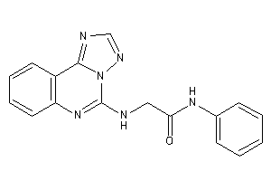 Image of N-phenyl-2-([1,2,4]triazolo[1,5-c]quinazolin-5-ylamino)acetamide