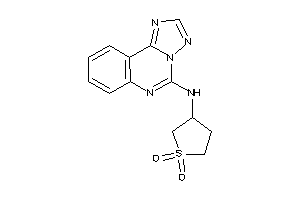 (1,1-diketothiolan-3-yl)-([1,2,4]triazolo[1,5-c]quinazolin-5-yl)amine