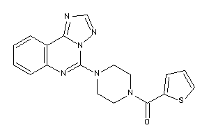 2-thienyl-[4-([1,2,4]triazolo[1,5-c]quinazolin-5-yl)piperazino]methanone