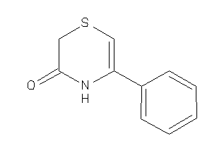 5-phenyl-4H-1,4-thiazin-3-one