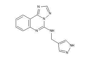 Image of 1H-pyrazol-4-ylmethyl([1,2,4]triazolo[1,5-c]quinazolin-5-yl)amine