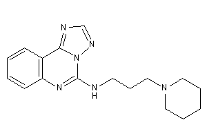 Image of 3-piperidinopropyl([1,2,4]triazolo[1,5-c]quinazolin-5-yl)amine