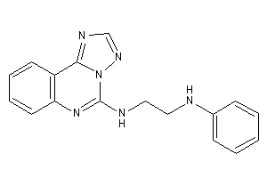 Image of 2-anilinoethyl([1,2,4]triazolo[1,5-c]quinazolin-5-yl)amine