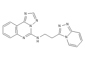 2-([1,2,4]triazolo[4,3-a]pyridin-3-yl)ethyl-([1,2,4]triazolo[1,5-c]quinazolin-5-yl)amine