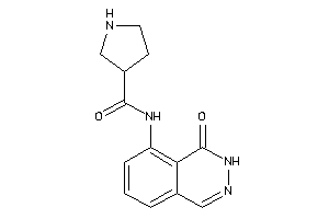 Image of N-(4-keto-3H-phthalazin-5-yl)pyrrolidine-3-carboxamide