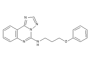 Image of 3-phenoxypropyl([1,2,4]triazolo[1,5-c]quinazolin-5-yl)amine