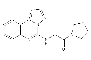 1-pyrrolidino-2-([1,2,4]triazolo[1,5-c]quinazolin-5-ylamino)ethanone