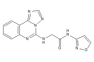 N-isoxazol-3-yl-2-([1,2,4]triazolo[1,5-c]quinazolin-5-ylamino)acetamide
