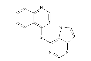 4-(quinazolin-4-ylthio)thieno[3,2-d]pyrimidine