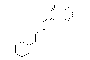 2-cyclohexylethyl(thieno[2,3-b]pyridin-5-ylmethyl)amine