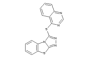 1-(quinazolin-4-ylthio)-[1,2,4]triazolo[3,4-b][1,3]benzothiazole