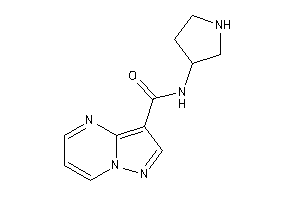N-pyrrolidin-3-ylpyrazolo[1,5-a]pyrimidine-3-carboxamide