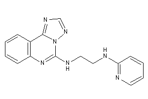 Image of 2-pyridyl-[2-([1,2,4]triazolo[1,5-c]quinazolin-5-ylamino)ethyl]amine