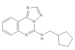 Cyclopentylmethyl([1,2,4]triazolo[1,5-c]quinazolin-5-yl)amine