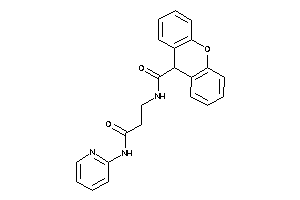 N-[3-keto-3-(2-pyridylamino)propyl]-9H-xanthene-9-carboxamide