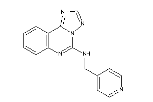 Image of 4-pyridylmethyl([1,2,4]triazolo[1,5-c]quinazolin-5-yl)amine