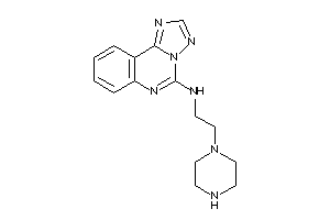 2-piperazinoethyl([1,2,4]triazolo[1,5-c]quinazolin-5-yl)amine