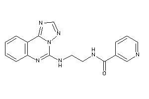 N-[2-([1,2,4]triazolo[1,5-c]quinazolin-5-ylamino)ethyl]nicotinamide