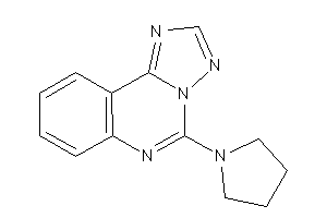 Image of 5-pyrrolidino-[1,2,4]triazolo[1,5-c]quinazoline