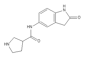 Image of N-(2-ketoindolin-5-yl)pyrrolidine-3-carboxamide