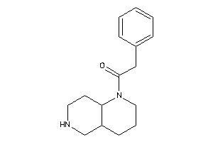 1-(3,4,4a,5,6,7,8,8a-octahydro-2H-1,6-naphthyridin-1-yl)-2-phenyl-ethanone
