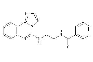N-[2-([1,2,4]triazolo[1,5-c]quinazolin-5-ylamino)ethyl]benzamide