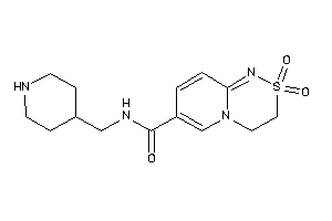 2,2-diketo-N-(4-piperidylmethyl)-3,4-dihydropyrido[2,1-c][1,2,4]thiadiazine-7-carboxamide