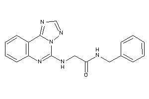 N-benzyl-2-([1,2,4]triazolo[1,5-c]quinazolin-5-ylamino)acetamide