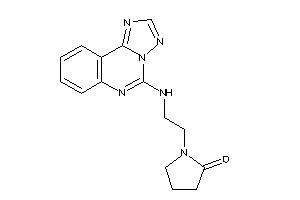 Image of 1-[2-([1,2,4]triazolo[1,5-c]quinazolin-5-ylamino)ethyl]-2-pyrrolidone